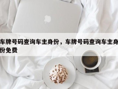 车牌号码查询车主身份,车牌号码查询车主身份免费