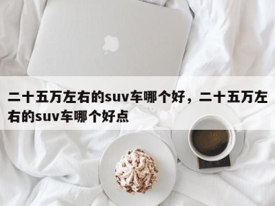 二十五万左右的suv车哪个好,二十五万左右的suv车哪个好点